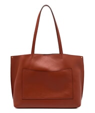 GIANNI CHIARINI EGLE Shopping Bag in pelle brick red - Borse Donna - 3