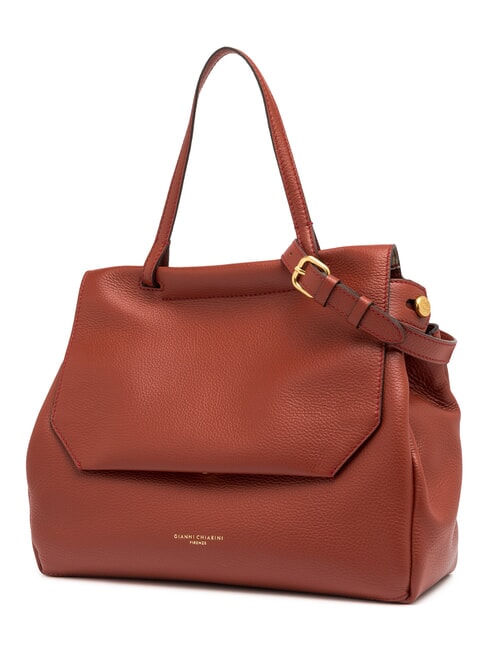 OTTAVIA Borsa in pelle brick red - Borse Donna