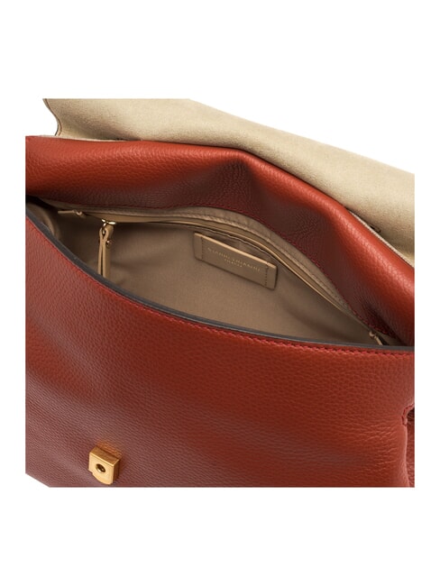 OTTAVIA Borsa in pelle brick red - Borse Donna