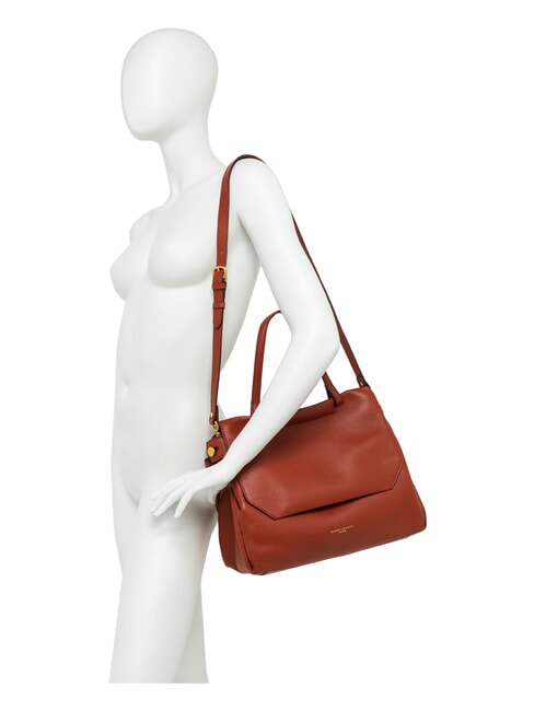 OTTAVIA Borsa in pelle brick red - Borse Donna
