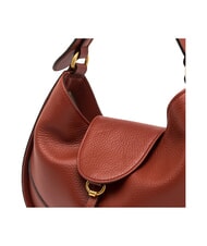 GIANNI CHIARINI EDITH Borsetta in pelle, con tracolla brick red - Borse Donna - 4
