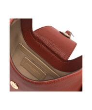 GIANNI CHIARINI EDITH Borsetta in pelle, con tracolla brick red - Borse Donna - 5