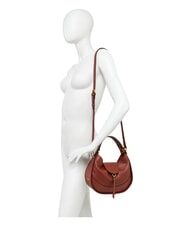 GIANNI CHIARINI EDITH Borsetta in pelle, con tracolla brick red - Borse Donna - 6
