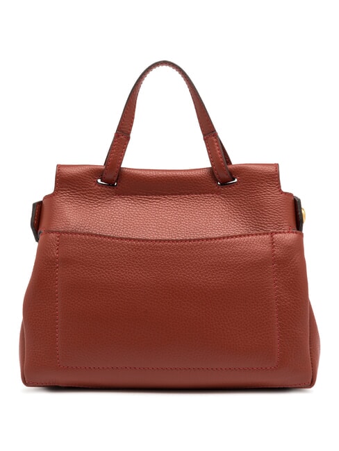 OTTAVIA Borsa in pelle Made in Italy brick red - Borse Donna