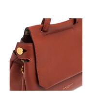 GIANNI CHIARINI OTTAVIA Borsa in pelle Made in Italy brick red - Borse Donna - 4