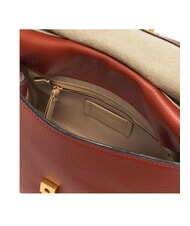 GIANNI CHIARINI OTTAVIA Borsa in pelle Made in Italy brick red - Borse Donna - 5