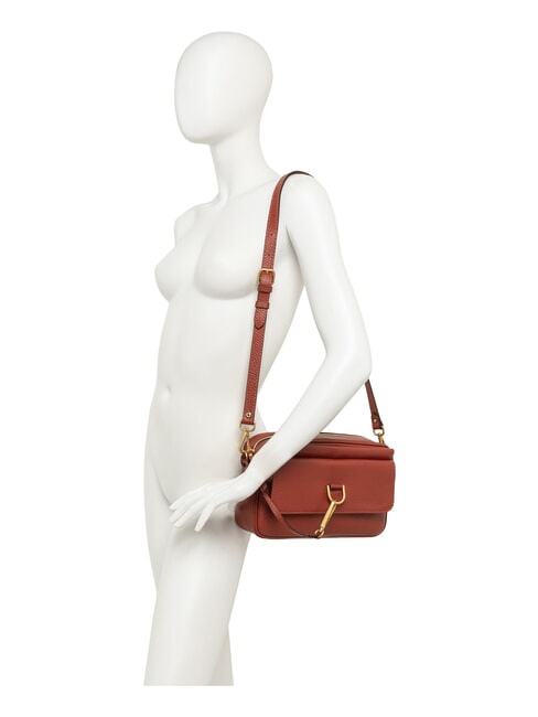 MARISOL Borsa a tracolla, in pelle brick red - Borse Donna