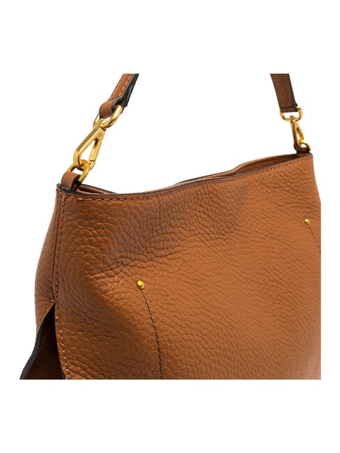 OLGA Borsa in pelle a spalla con tracolla CUOIO - Borse Donna