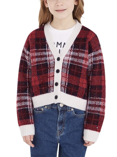 TH Cardigan multi check - Maglioni Bambini