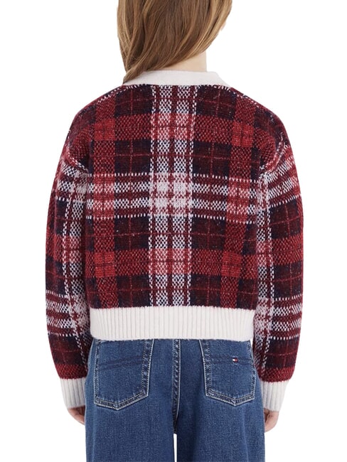 TH Cardigan multi check - Maglioni Bambini