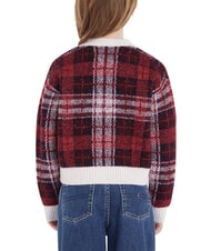 TOMMY HILFIGER TH Cardigan multi check - Maglioni Bambini - 3
