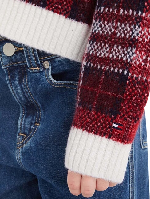 TH Cardigan multi check - Maglioni Bambini