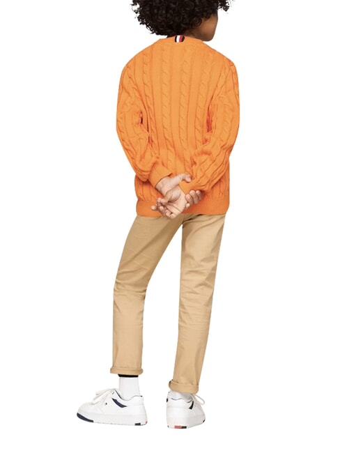 TH KIDS Maglione bimbo in cotone orange thunder - Maglioni Bambini