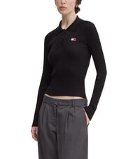 TOMMY HILFIGER TH JEANS Maglia maniche lunghe black - Maglie Donna - 4