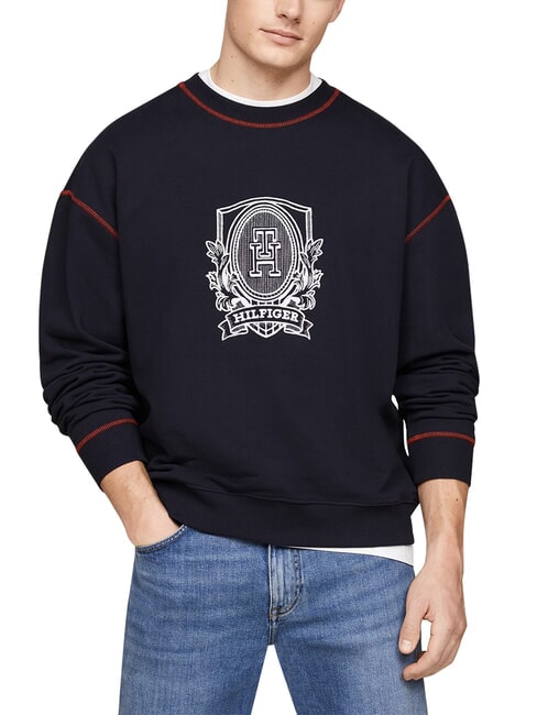 TH Felpa in cotote, a manico lunghe desert sky - Felpe Uomo