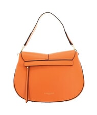 GIANNI CHIARINI HELENA ROUND Borsa in pelle con tracolla in corda flame orange - Borse Donna - 3