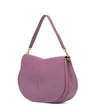 GIANNI CHIARINI HELENA ROUND Borsa in pelle con tracolla in corda argyle purple - Borse Donna - 2