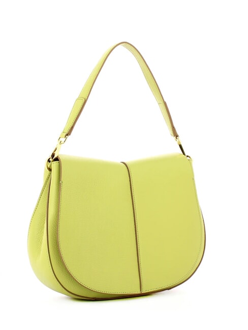 HELENA ROUND Borsa in pelle con tracolla in corda acerbo - Borse Donna