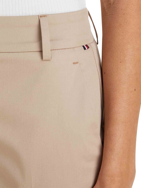 TH Pantaloni in cotone beige - Pantaloni Donna