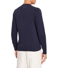 TOMMY HILFIGER TH FLAG Maglione girocollo in cotone desert sky - Maglie Uomo - 2