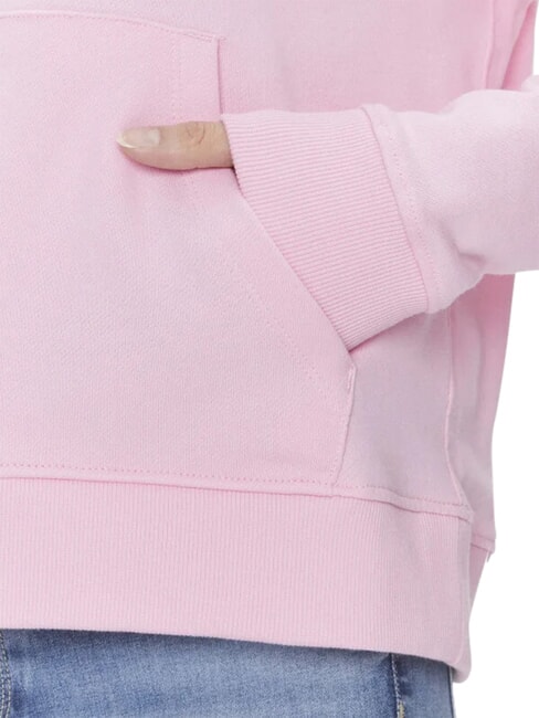 TH Felpa in cotone, a maniche lunghe iconic pink - Felpe Donna