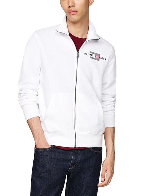 TH Felpa a maniche lunche white - Felpe Uomo