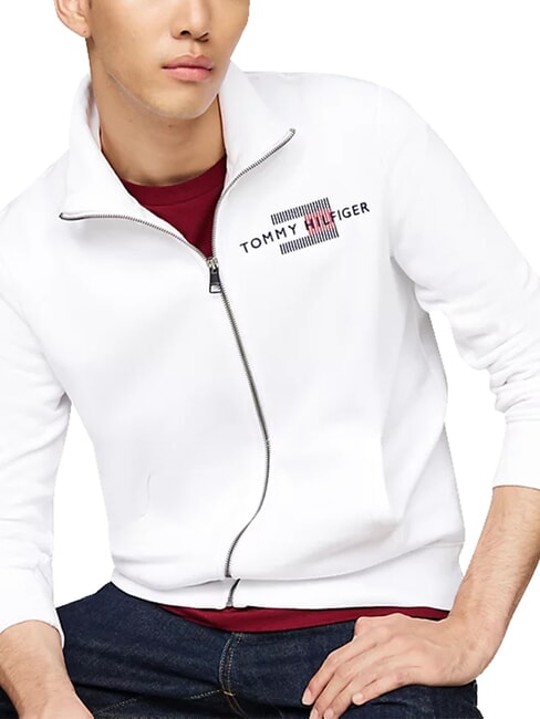 TH Felpa a maniche lunche white - Felpe Uomo