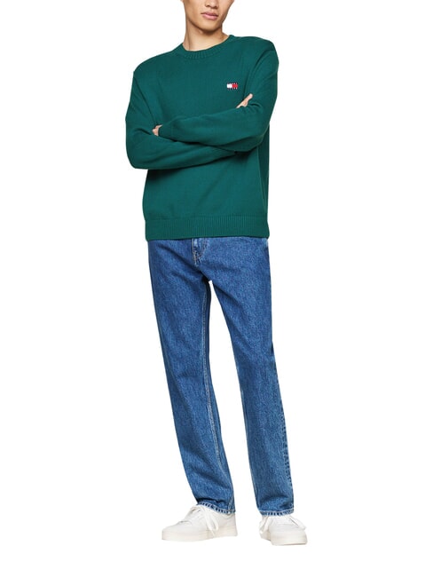 TH JEANS  Maglioncino girocollo deep seawater - Maglie Uomo