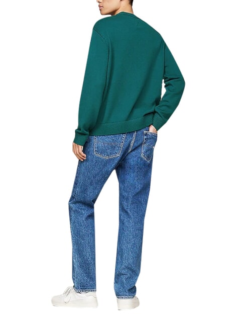 TH JEANS  Maglioncino girocollo deep seawater - Maglie Uomo