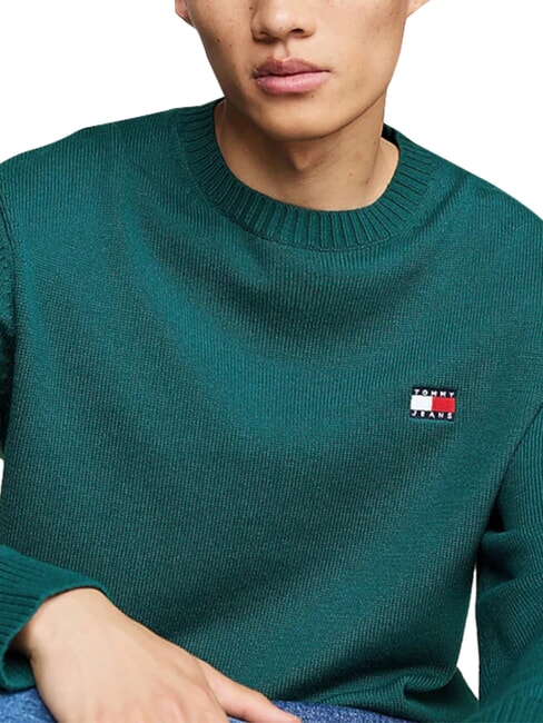 TH JEANS  Maglioncino girocollo deep seawater - Maglie Uomo