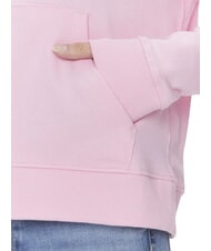 TOMMY HILFIGER TH Felpa in cotone, a maniche lunghe iconic pink - Felpe Donna - 4
