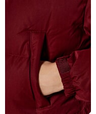 TOMMY HILFIGER TH JEANS Piumino corto deep rouge - Piumini Donna - 8