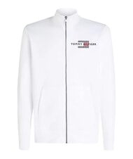 TOMMY HILFIGER TH Felpa a maniche lunche white - Felpe Uomo - 5