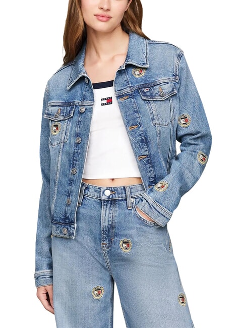 TH JEANS Giacca in jeans denim medium - Giacche Donna