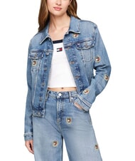 TOMMY HILFIGER TH JEANS Giacca in jeans denim medium - Giacche Donna - 4