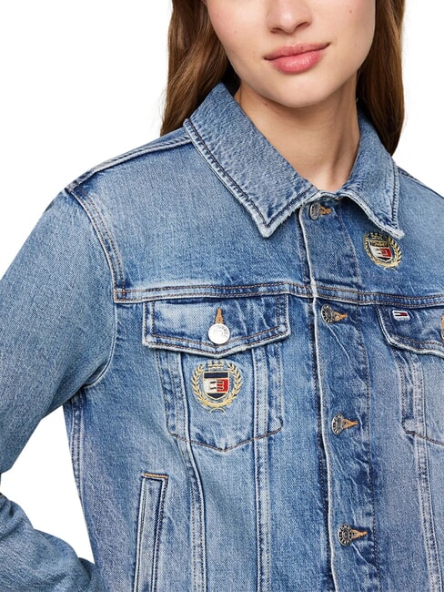 TH JEANS Giacca in jeans denim medium - Giacche Donna