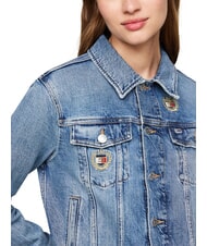 TOMMY HILFIGER TH JEANS Giacca in jeans denim medium - Giacche Donna - 5