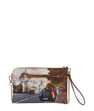 YNOT YESBAG Pochette piatta con polsierina london tourist - Borse Donna - 2
