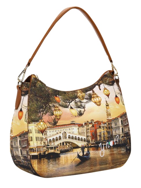 YESBAG L Borsa a spalla christmas venice - Borse Donna