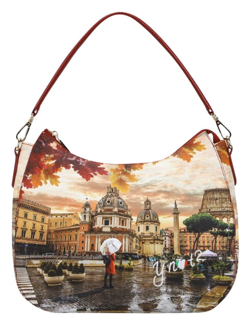 YESBAG L Borsa a spalla rome raining - Borse Donna