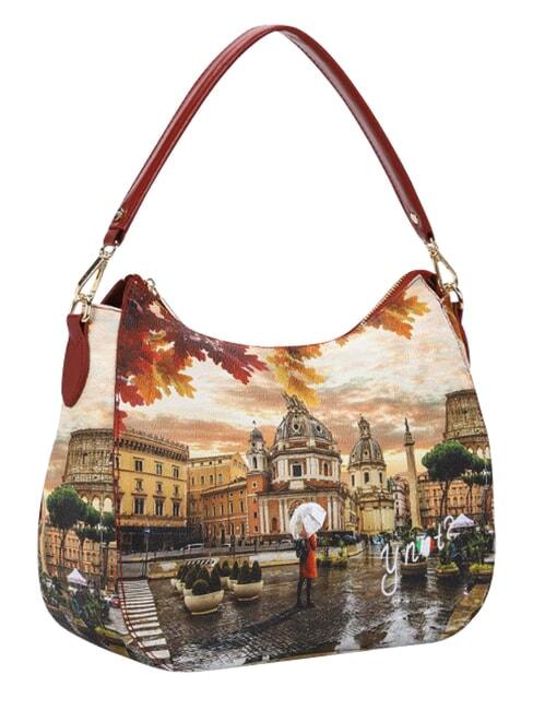 YESBAG L Borsa a spalla rome raining - Borse Donna