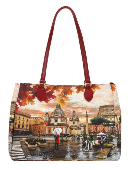 YESBAG M Borsa a spalla rome raining - Borse Donna