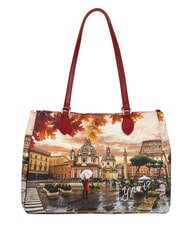 YNOT YESBAG M Borsa a spalla rome raining - Borse Donna - 2