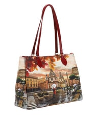 YNOT YESBAG M Borsa a spalla rome raining - Borse Donna - 3