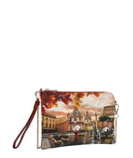 YNOT YESBAG Pochette piatta con polsierina rome raining - Borse Donna - 3