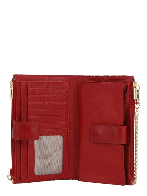 YESBAG Pochette portafoglio con tracolla rome raining - Borse Donna