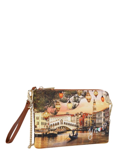 YESBAG Pochette a mano, con tracolla christmas venice - Borse Donna
