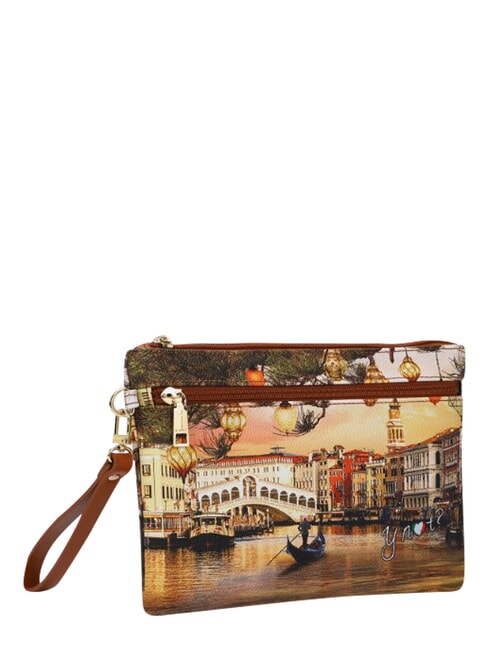 YESBAG M Pochette con polsierina christmas venice - Portafogli Donna