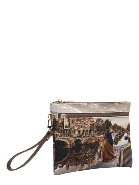 YESBAG M Pochette con polsierina autumn in hollad - Portafogli Donna