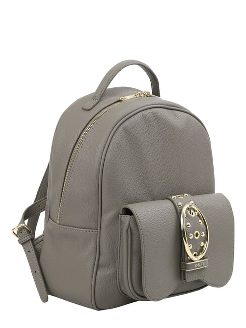 ROCKER Zaino con fibbia e borchiette Taupe - Borse Donna